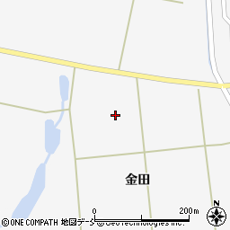 福島県耶麻郡猪苗代町中小松金田周辺の地図