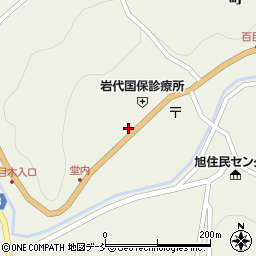 福島県二本松市百目木町85周辺の地図