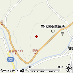 福島県二本松市百目木町28周辺の地図
