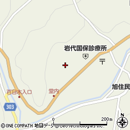 福島県二本松市百目木町36周辺の地図