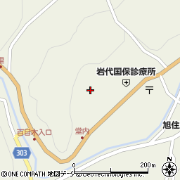 福島県二本松市百目木町33周辺の地図