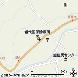 福島県二本松市百目木町88周辺の地図