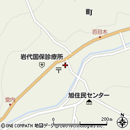 福島県二本松市百目木町70周辺の地図