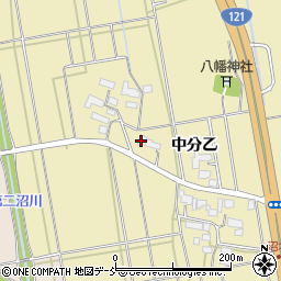 福島県会津若松市高野町大字中沼沼木413周辺の地図