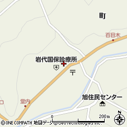 福島県二本松市百目木町91周辺の地図