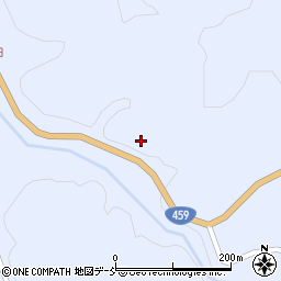 福島県二本松市西新殿安ノ沢周辺の地図