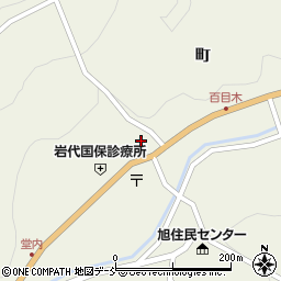 福島県二本松市百目木町99周辺の地図