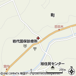 福島県二本松市百目木町101周辺の地図
