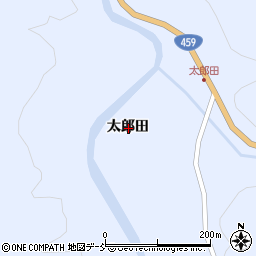 福島県二本松市西新殿太郎田周辺の地図