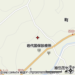福島県二本松市百目木町15周辺の地図