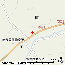福島県二本松市百目木町112周辺の地図