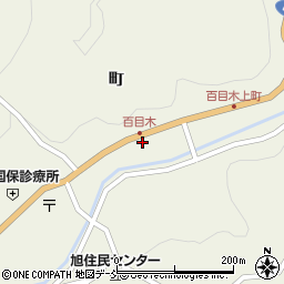 福島県二本松市百目木町200周辺の地図
