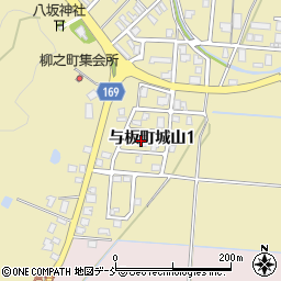 新潟県長岡市与板町城山周辺の地図