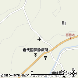 福島県二本松市百目木町14周辺の地図