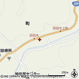 福島県二本松市百目木町199周辺の地図