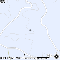 福島県二本松市西新殿（谷地）周辺の地図
