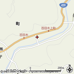 福島県二本松市百目木町38周辺の地図