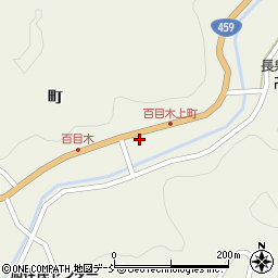 福島県二本松市百目木町190周辺の地図