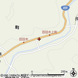 福島県二本松市百目木町186周辺の地図