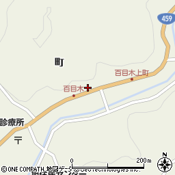 福島県二本松市百目木町140周辺の地図