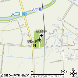 藤倉二階堂周辺の地図