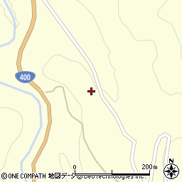 福島県西会津町（耶麻郡）下谷（蒲沢甲）周辺の地図