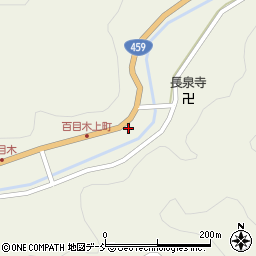 福島県二本松市百目木町176周辺の地図