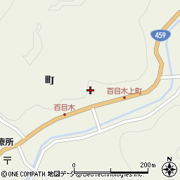 福島県二本松市百目木町142周辺の地図