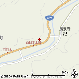 福島県二本松市百目木町155周辺の地図