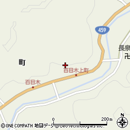 福島県二本松市百目木町144周辺の地図