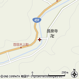 福島県二本松市百目木町168周辺の地図