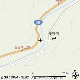 福島県二本松市百目木町167周辺の地図
