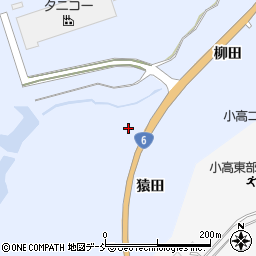 福島県南相馬市小高区女場周辺の地図