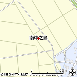 新潟県長岡市南中之島周辺の地図