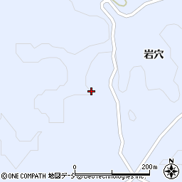 福島県二本松市西新殿初戸屋周辺の地図
