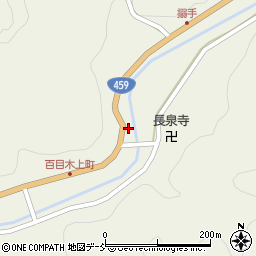 福島県二本松市百目木町166周辺の地図