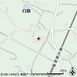 福島県本宮市和田下白旗24周辺の地図