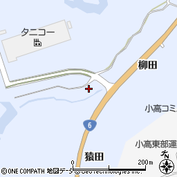 福島県南相馬市小高区女場（猿田）周辺の地図