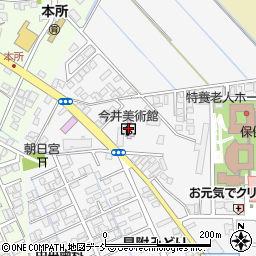 今井美術館周辺の地図