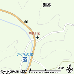福島県二本松市東新殿海谷6周辺の地図