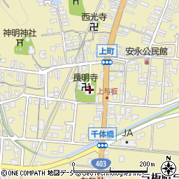 長明寺周辺の地図