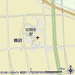 福島県会津若松市高野町大字中沼鶴ケ岡丙周辺の地図