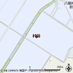 福島県会津若松市河東町金田村前周辺の地図