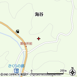 福島県二本松市東新殿海谷214周辺の地図