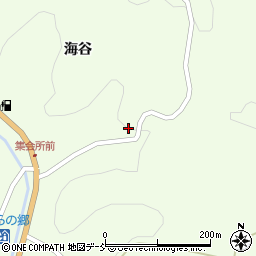 福島県二本松市東新殿海谷183周辺の地図