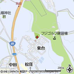 東台公園周辺の地図