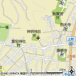 都野神社周辺の地図
