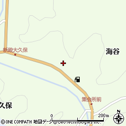 福島県二本松市東新殿大久保106周辺の地図
