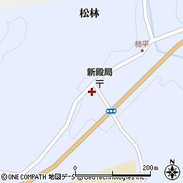 福島県二本松市西新殿松林41周辺の地図
