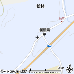 福島県二本松市西新殿松林53周辺の地図